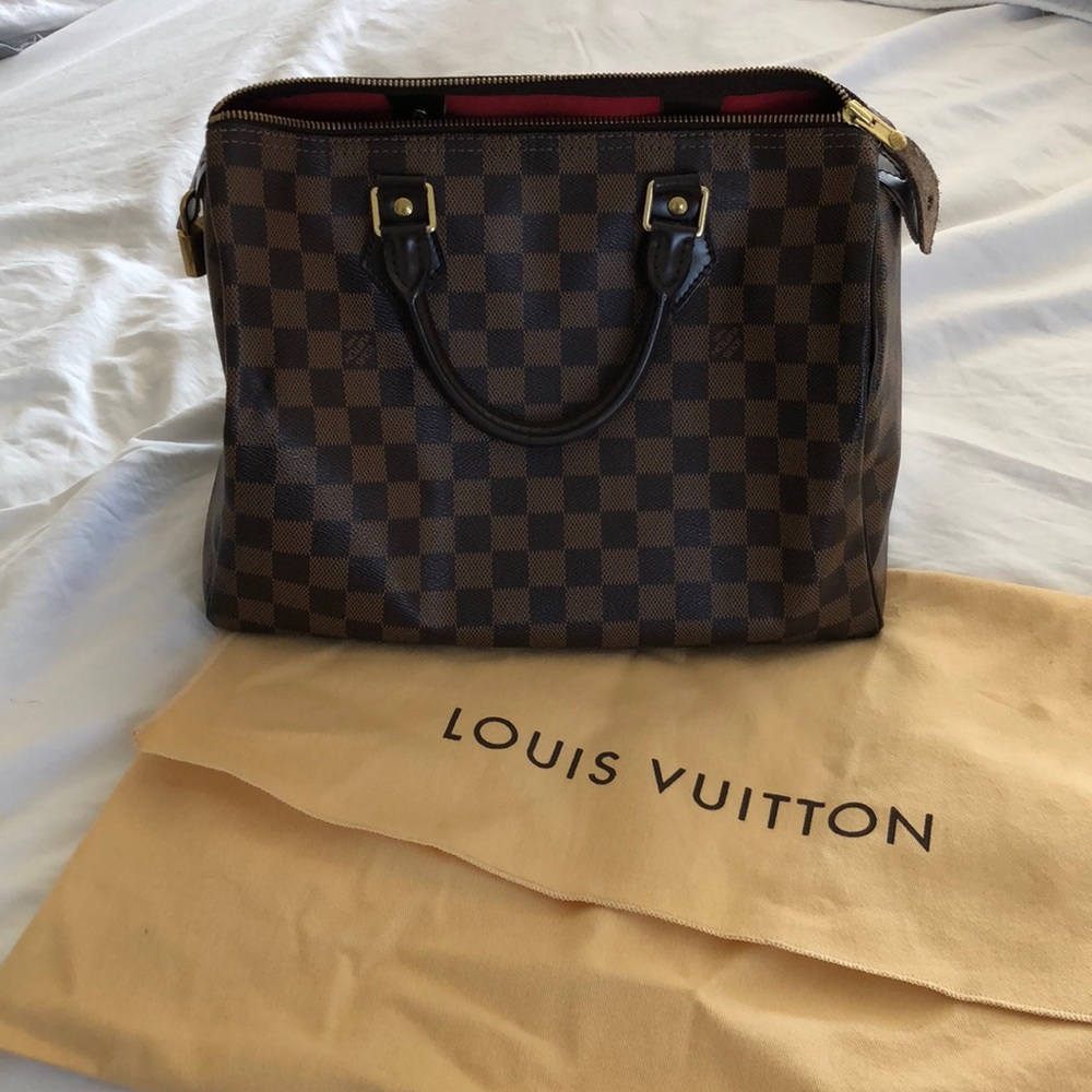 Louis Vuitton Speedy 30 Damier Ebene